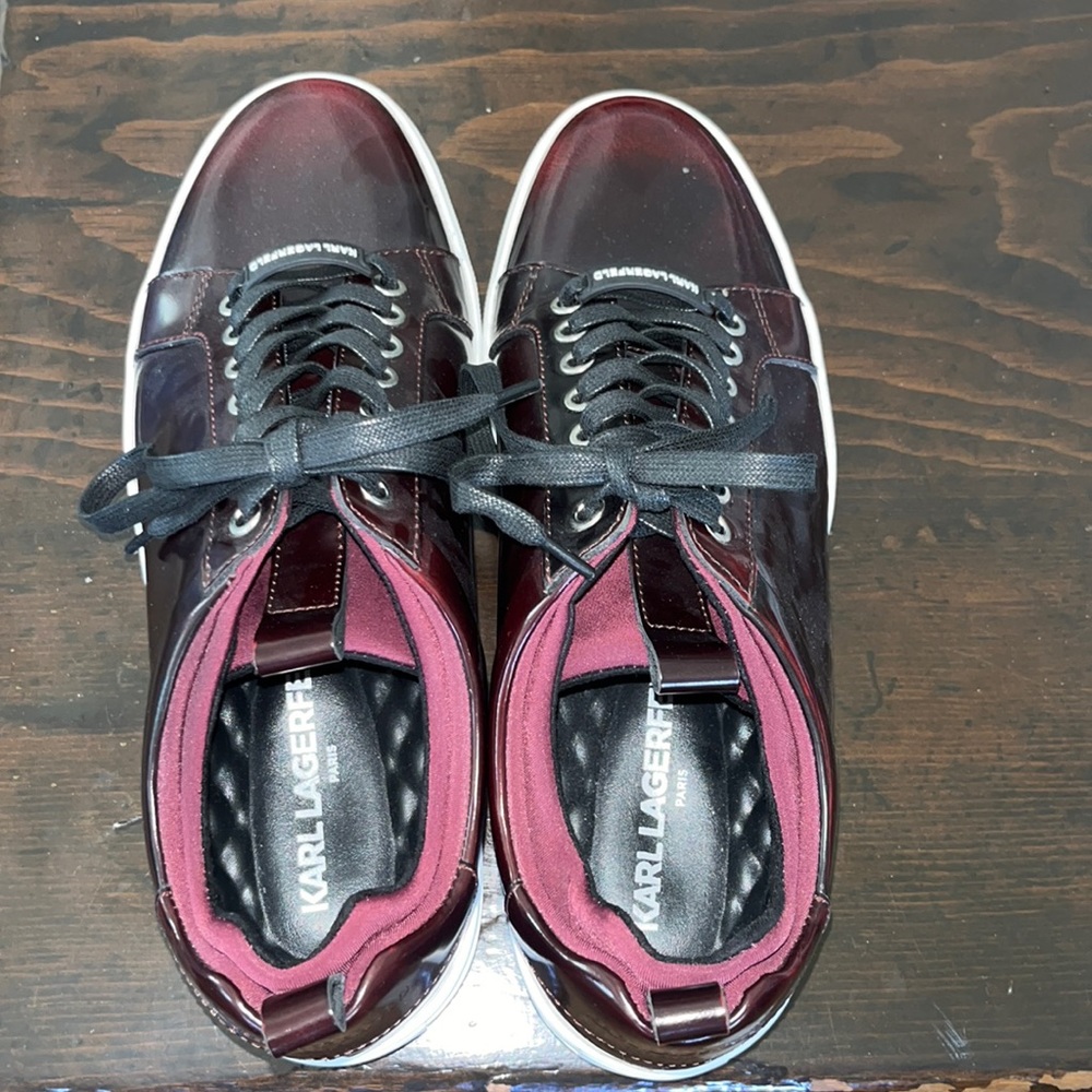 Karl Lagerfeld mens clean shoes